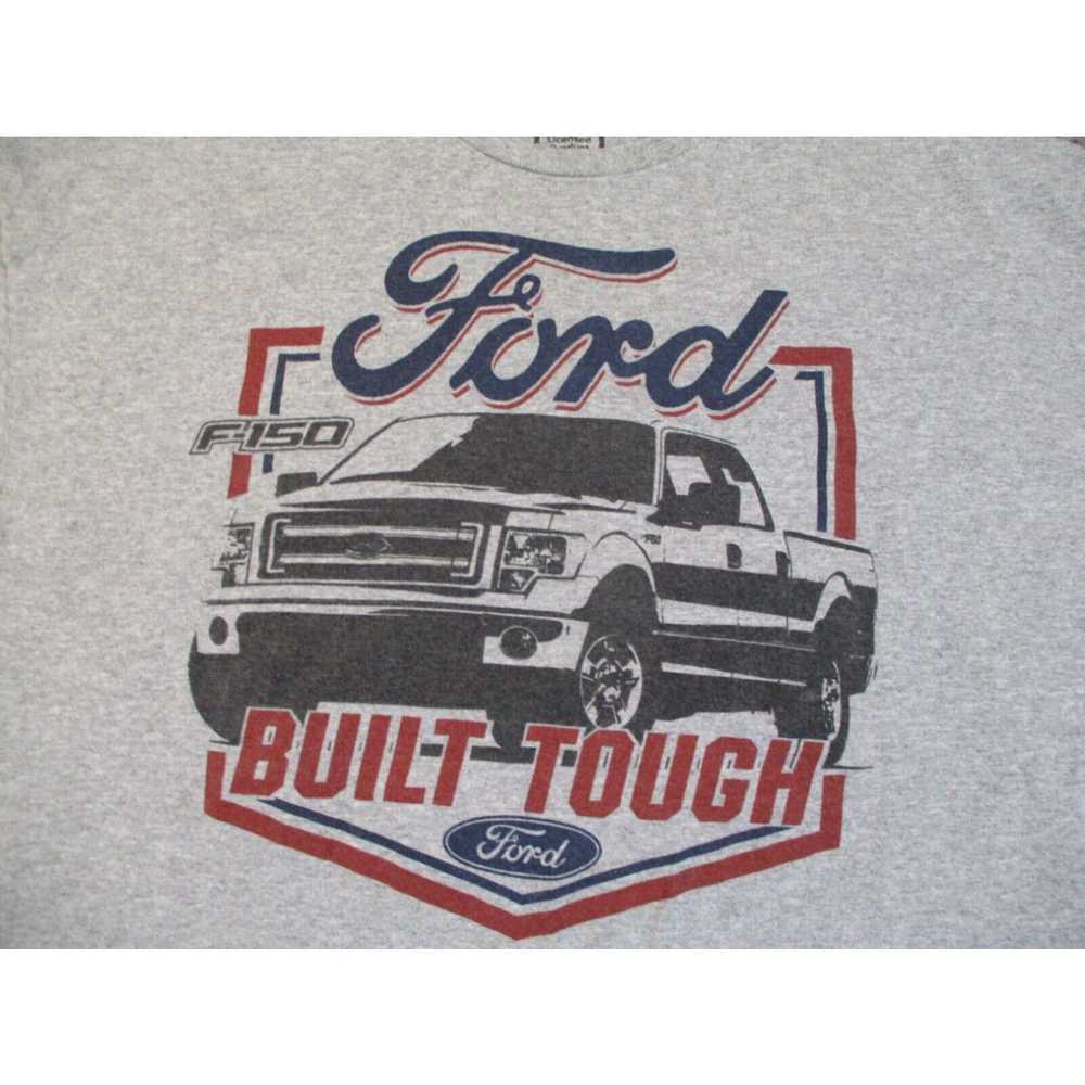 Ford Ford F 150 Truck Shirt Mens 2XL Grey Built T… - image 2