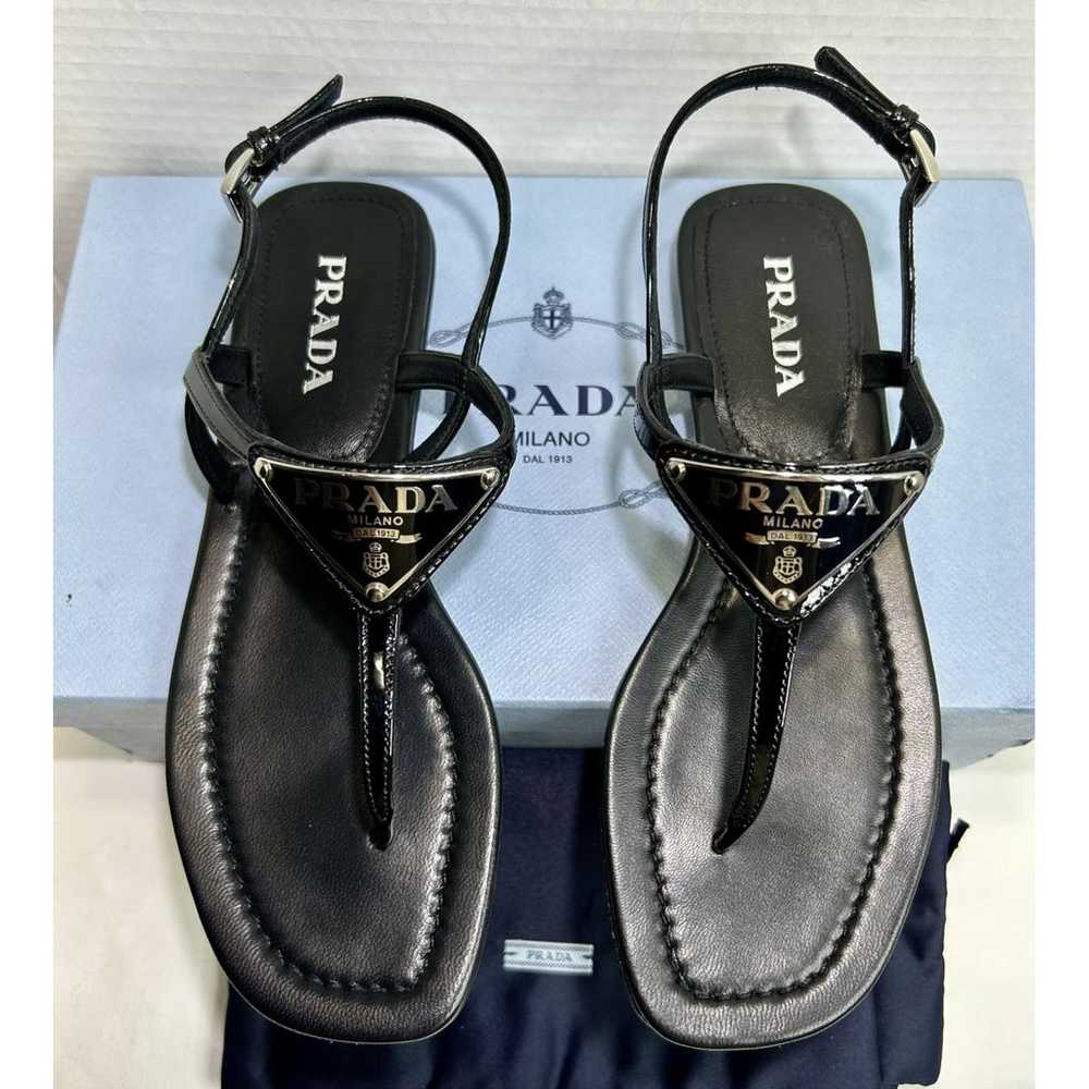 Prada Patent leather sandal - image 2