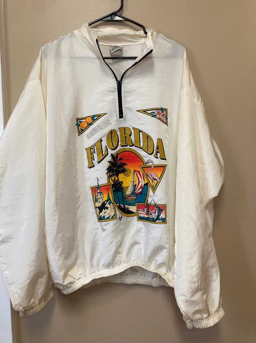 Vintage Mega style Clearwater Beach Windbreaker - image 1