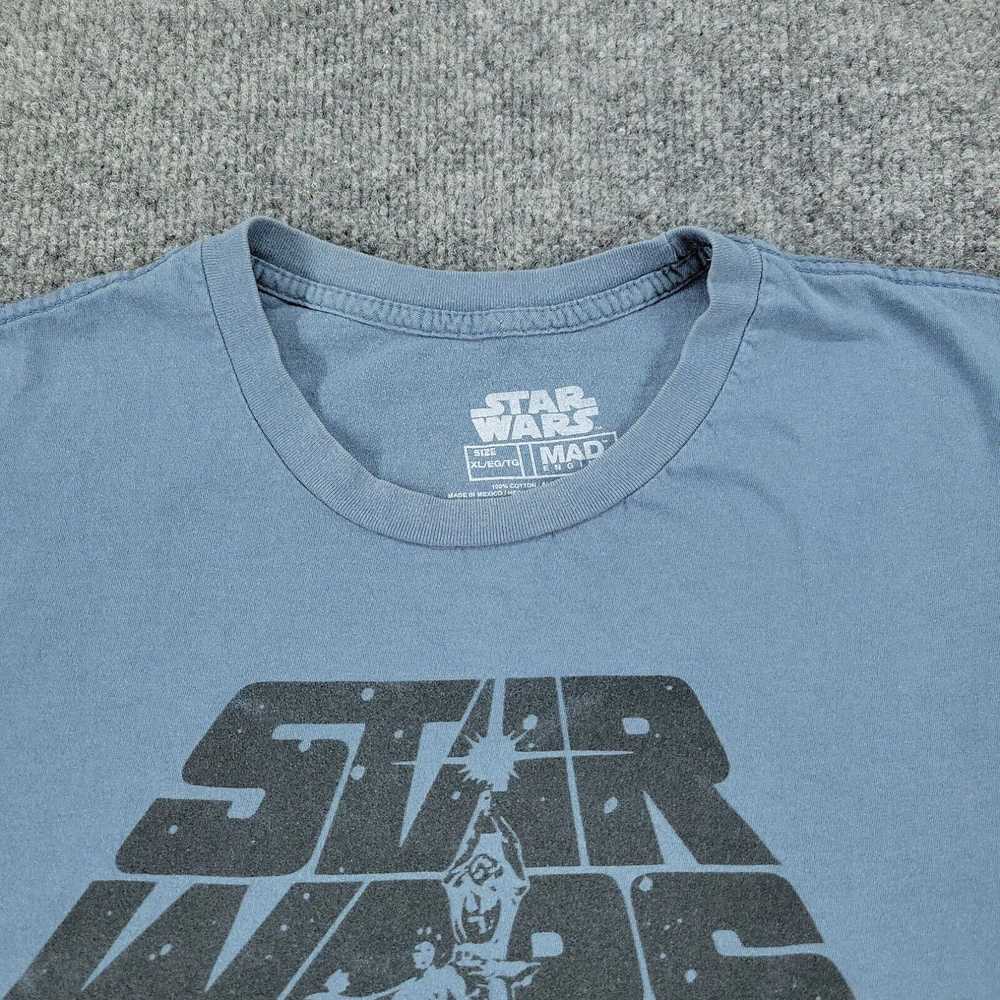 Star Wars Star Wars Shirt Men XL Blue Episode IV … - image 3