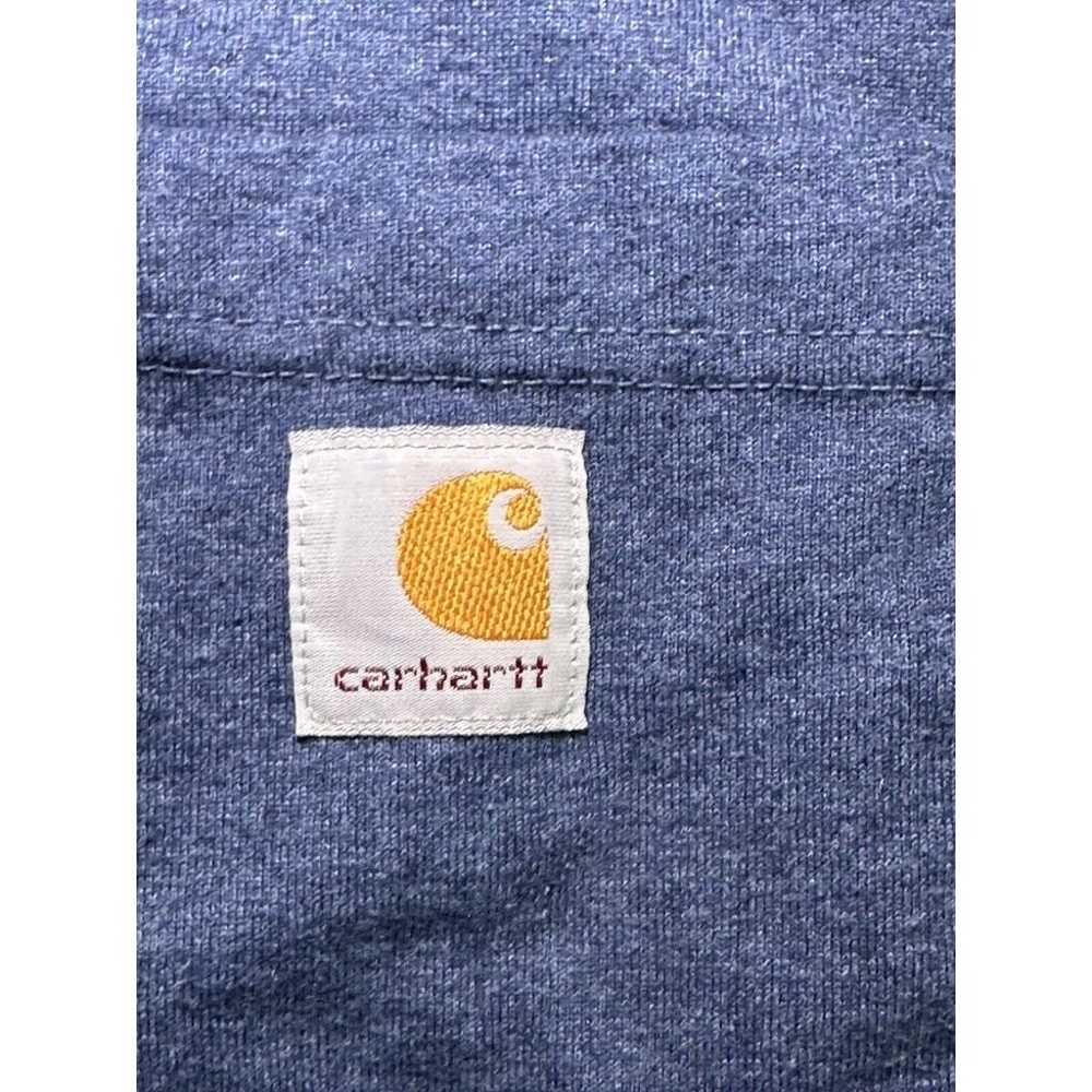 Carhartt Shirt Adult Large Blue Logo Loose Fit Sh… - image 6