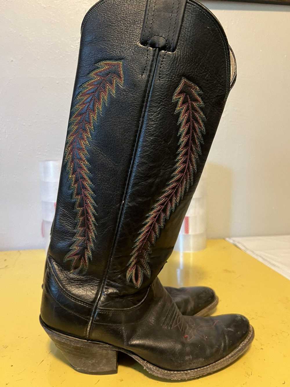 Rockability × Vintage Vintage Olathe Cowboy Boots… - image 2