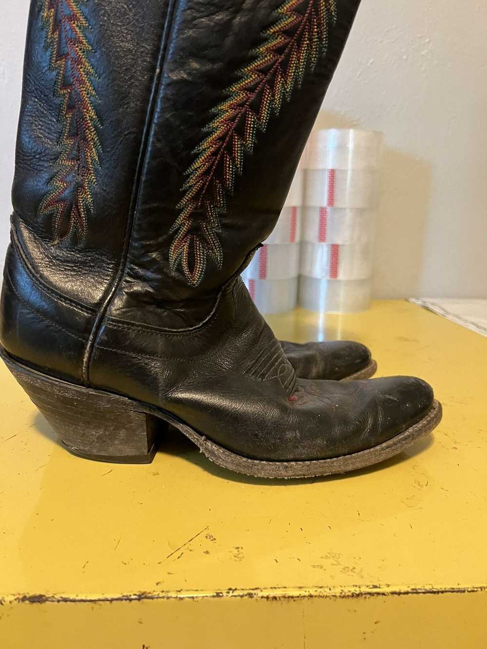 Rockability × Vintage Vintage Olathe Cowboy Boots… - image 4