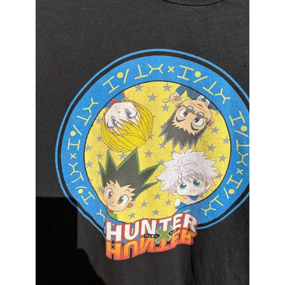 Hunter x Hunter Chibi Anime Black Shirt Mens Size… - image 3