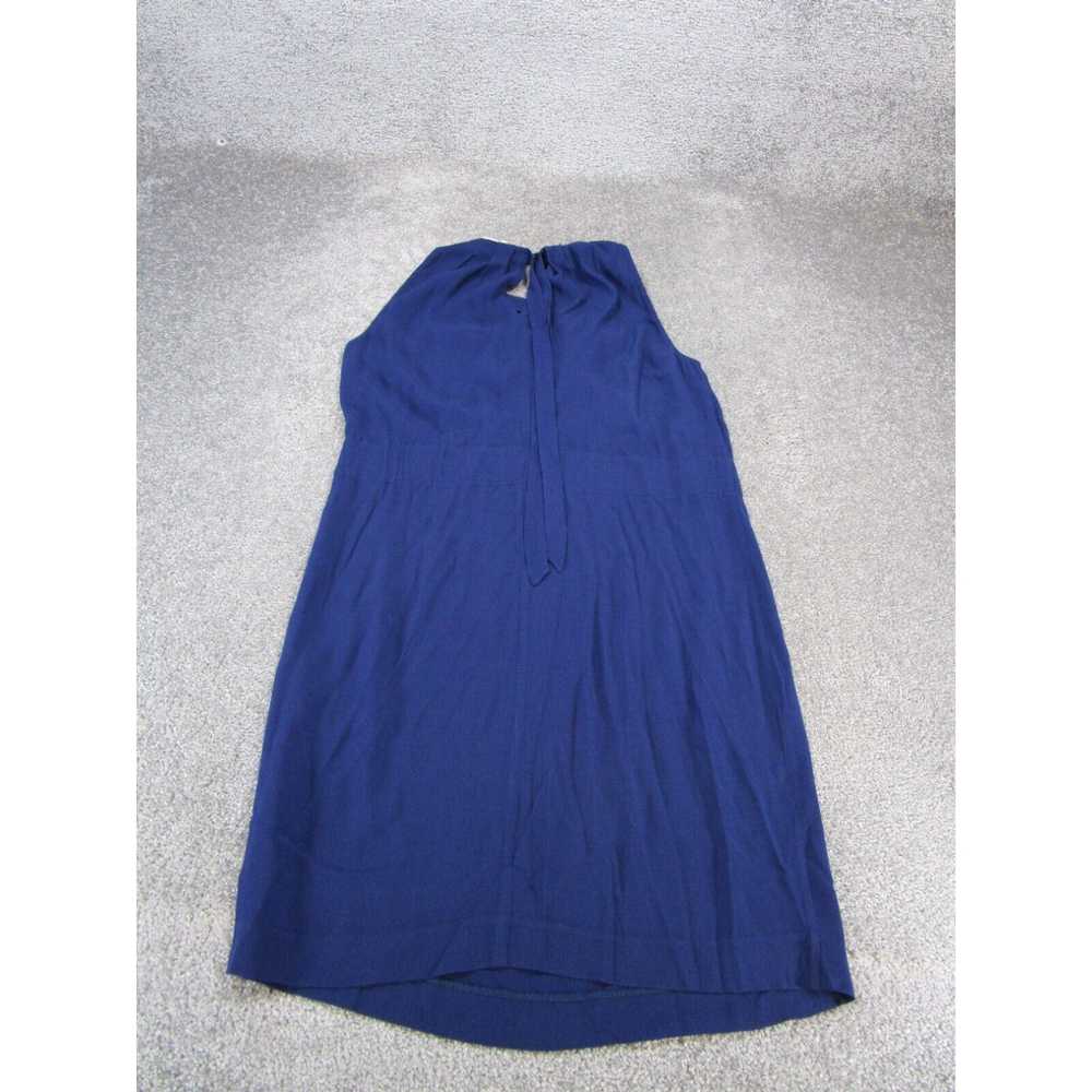 Vintage Kate Spade Shift Dress Womens 4 Navy Blue… - image 3