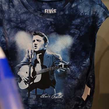 Elvis Presley Body Shirt XL 46-48 Blue