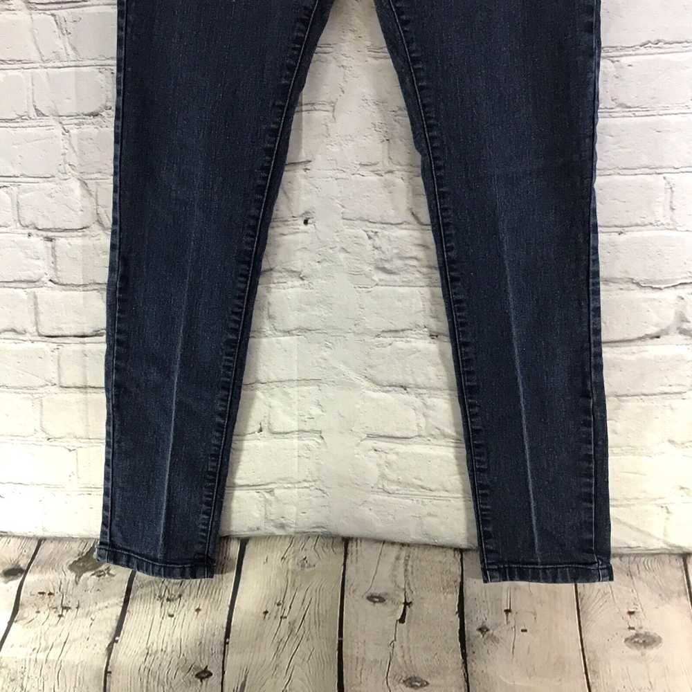 Vintage E. Line Blue Skinny Jeans Juniors Sz 13 - image 3