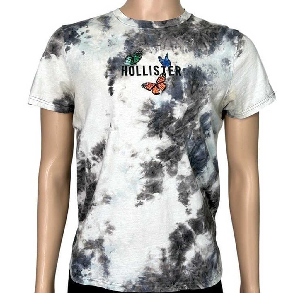 Hollister California Mens M White & Black Tie Dye… - image 12