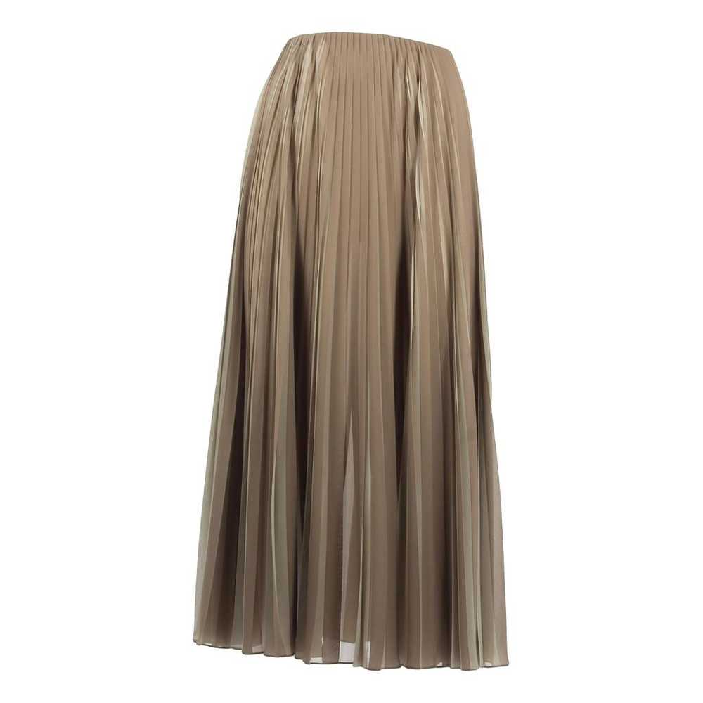 Dior Silk maxi skirt - image 1