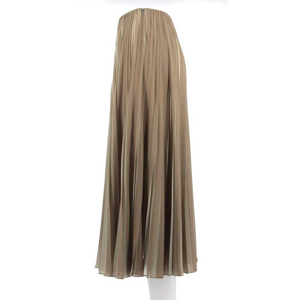 Dior Silk maxi skirt - image 4