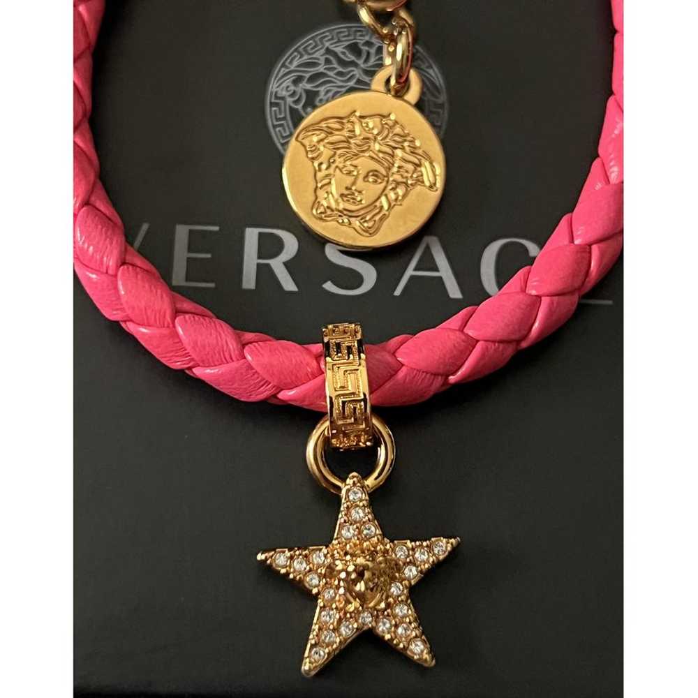 Versace Medusa leather bracelet - image 3