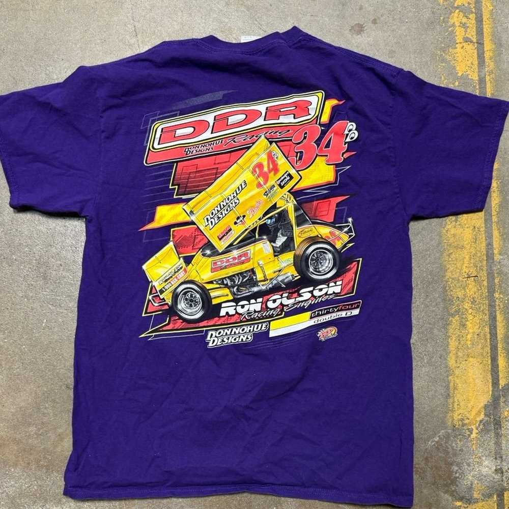 Vintage racing t shirt - image 1