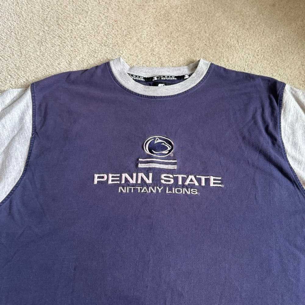 Vintage Penn State University Starter Shirt Large - image 2