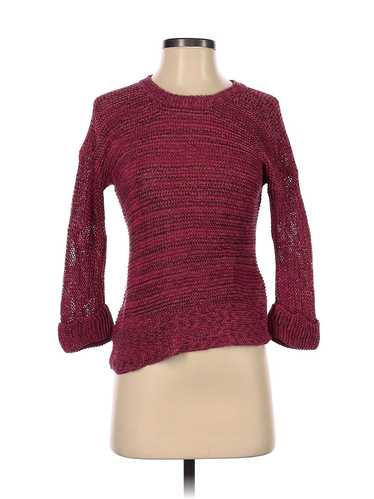 Nic + Zoe Women Red Pullover Sweater S