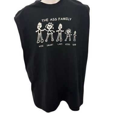 Gildan Classic Cheeky Black T-Shirt. Size Large - image 1