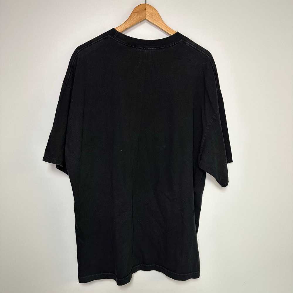 Vintage Vintage Eagle Shirt 90s Black T-Shirt Nat… - image 2