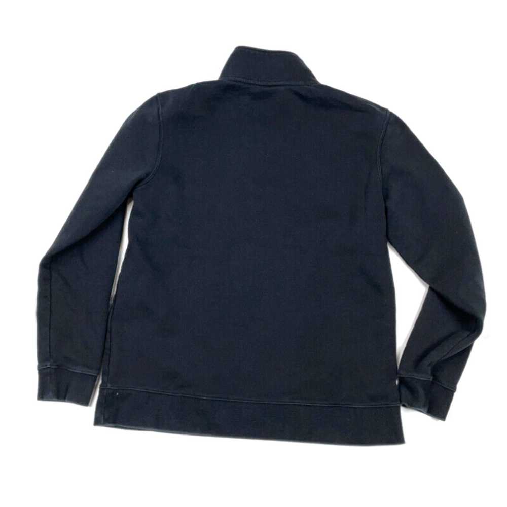 Nike Nike Black 1/2-Zip Jersey Sweatshirt 929452-… - image 2