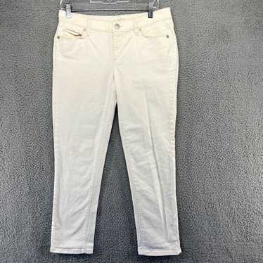 Loft Loft Jeans Women's 0 37 White Denim Cotton M… - image 1