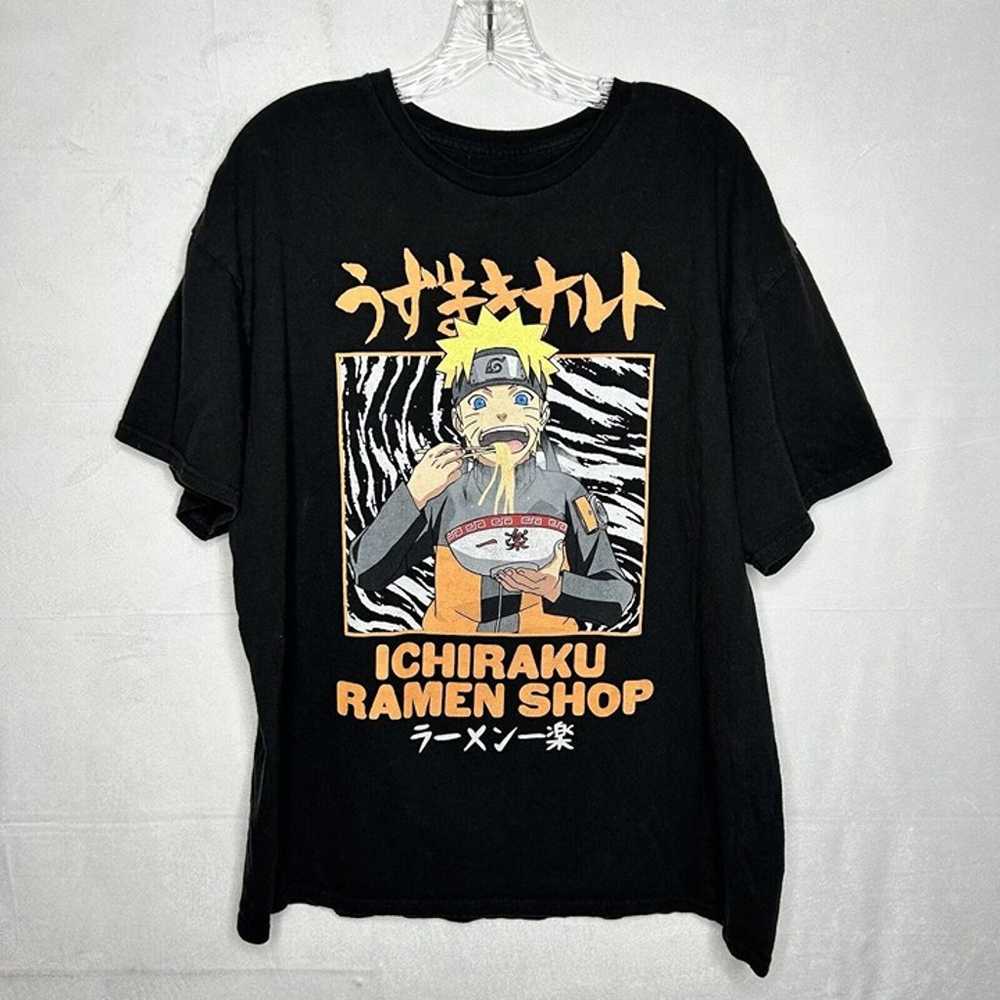 Naruto Shippuden T-Shirt Anime Ichiraku Ramen Sho… - image 1