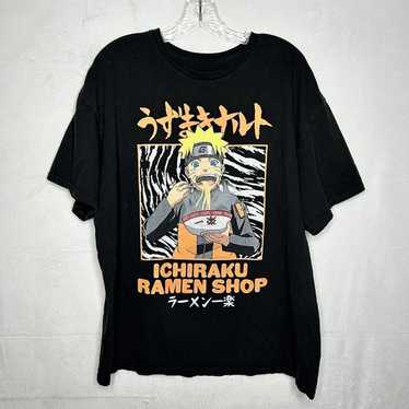 Naruto Shippuden T-Shirt Anime Ichiraku Ramen Sho… - image 1
