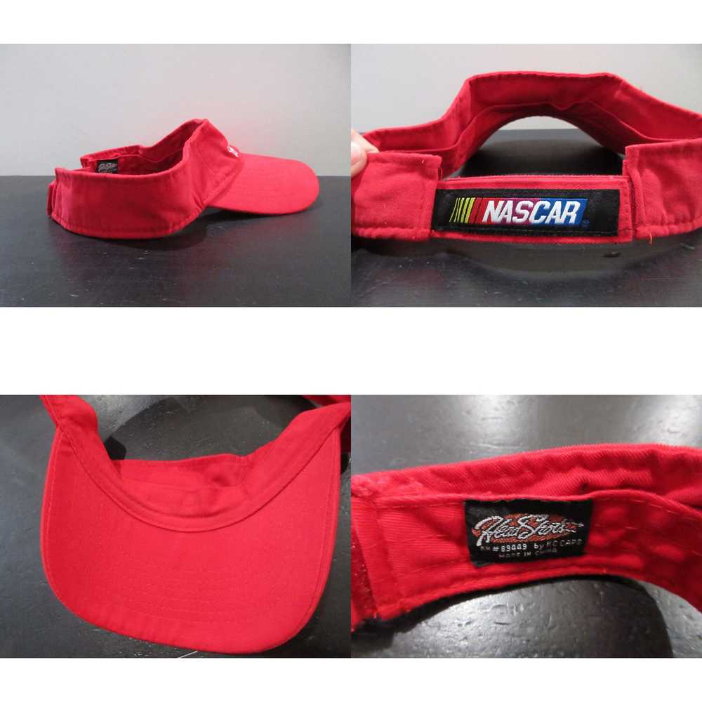 NASCAR Nascar Hat Cap Strap Back Red Dale Earnhar… - image 4