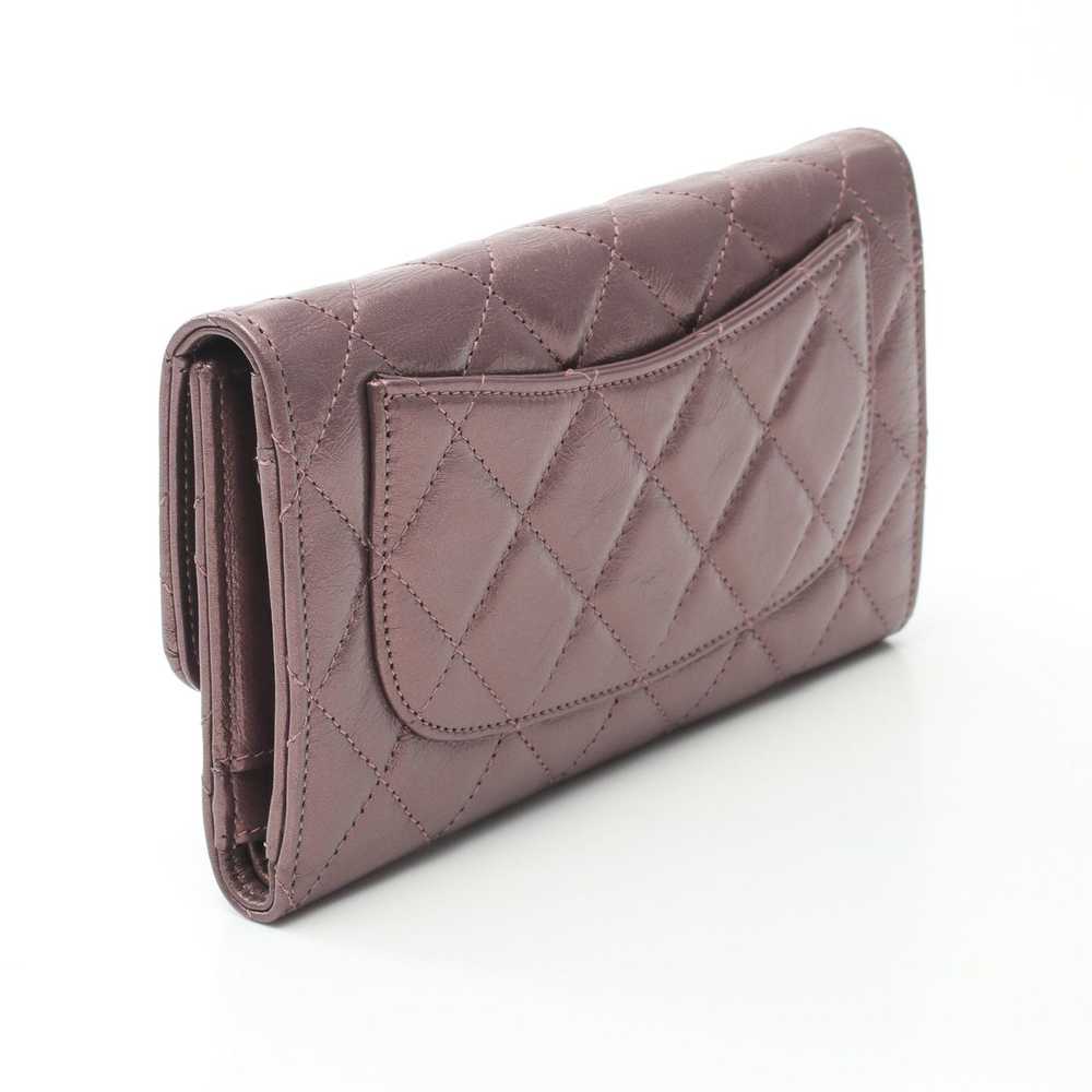 Chanel Chanel 2.55 Matelasse Trifold Long Wallet … - image 2