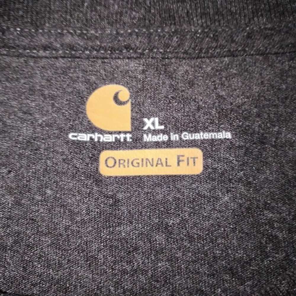 T-Shirt - CARHARTT Original Fit Heavy T - Size XL… - image 3