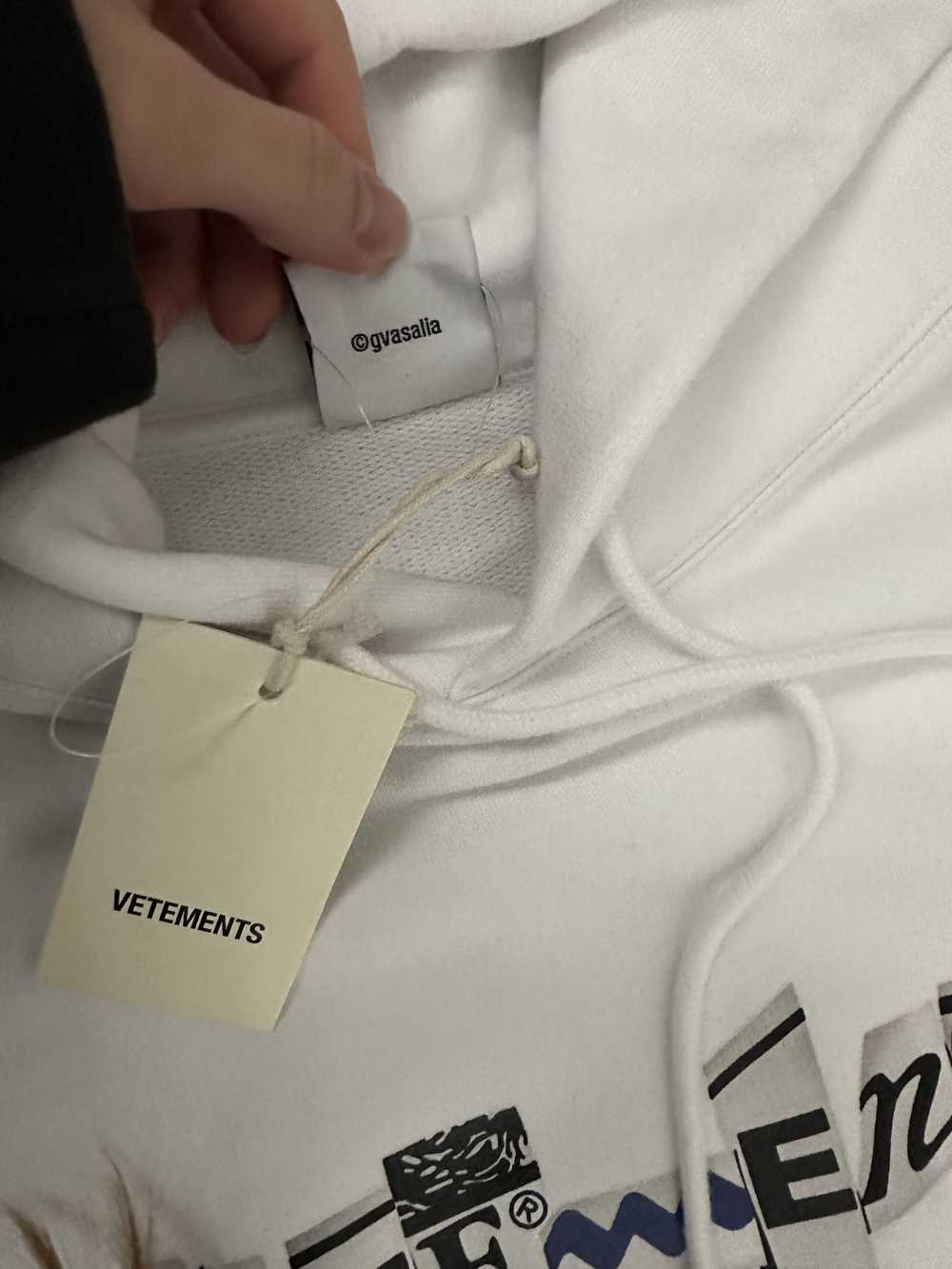 Vetements Vetements Mixed Logo Hoodie - image 7