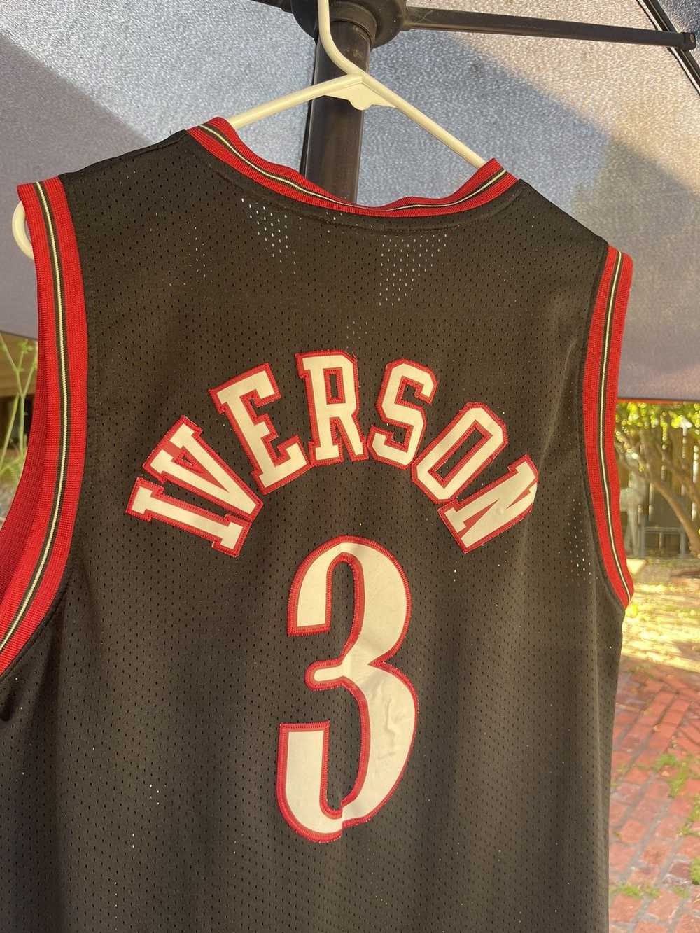 Adidas × NBA × Vintage Allen Iverson 76ERS Adidas… - image 6