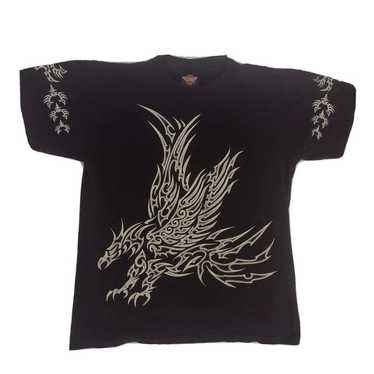 VTG ROCK EAGLE ALL OVER PRINT UNISEX GRAPHIC TEE … - image 1