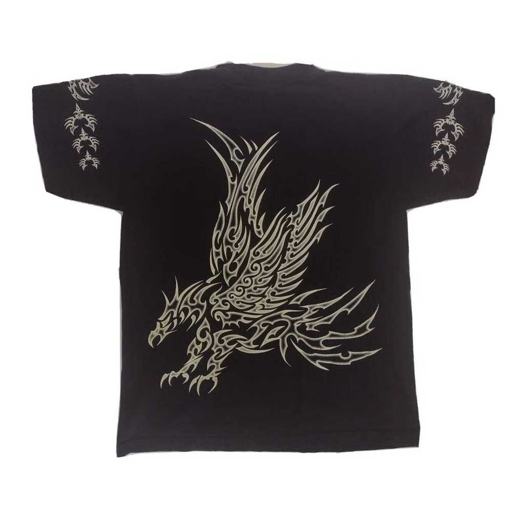 VTG ROCK EAGLE ALL OVER PRINT UNISEX GRAPHIC TEE … - image 2