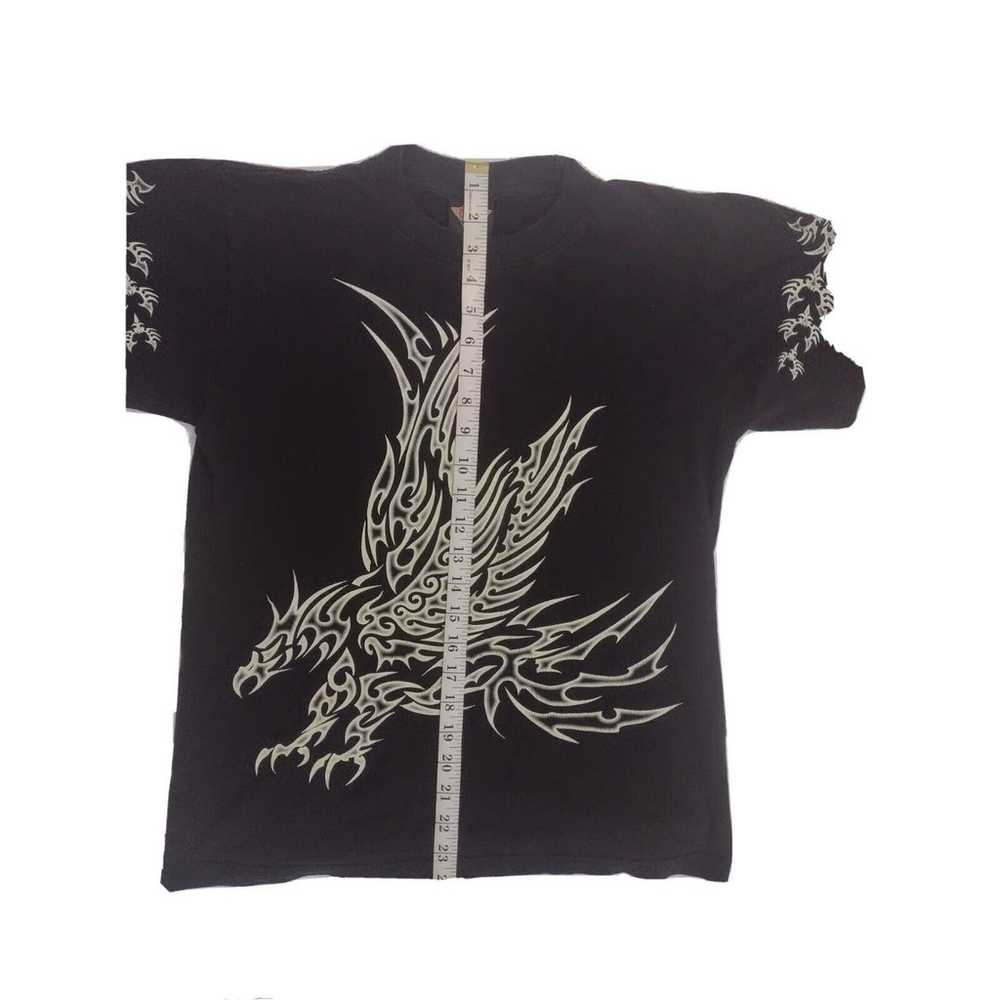 VTG ROCK EAGLE ALL OVER PRINT UNISEX GRAPHIC TEE … - image 4