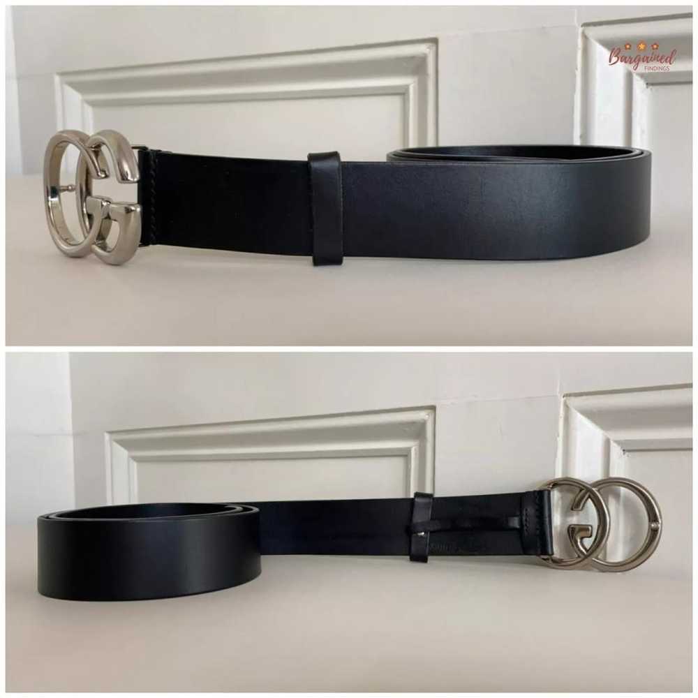 Gucci Gg Buckle leather belt - image 10