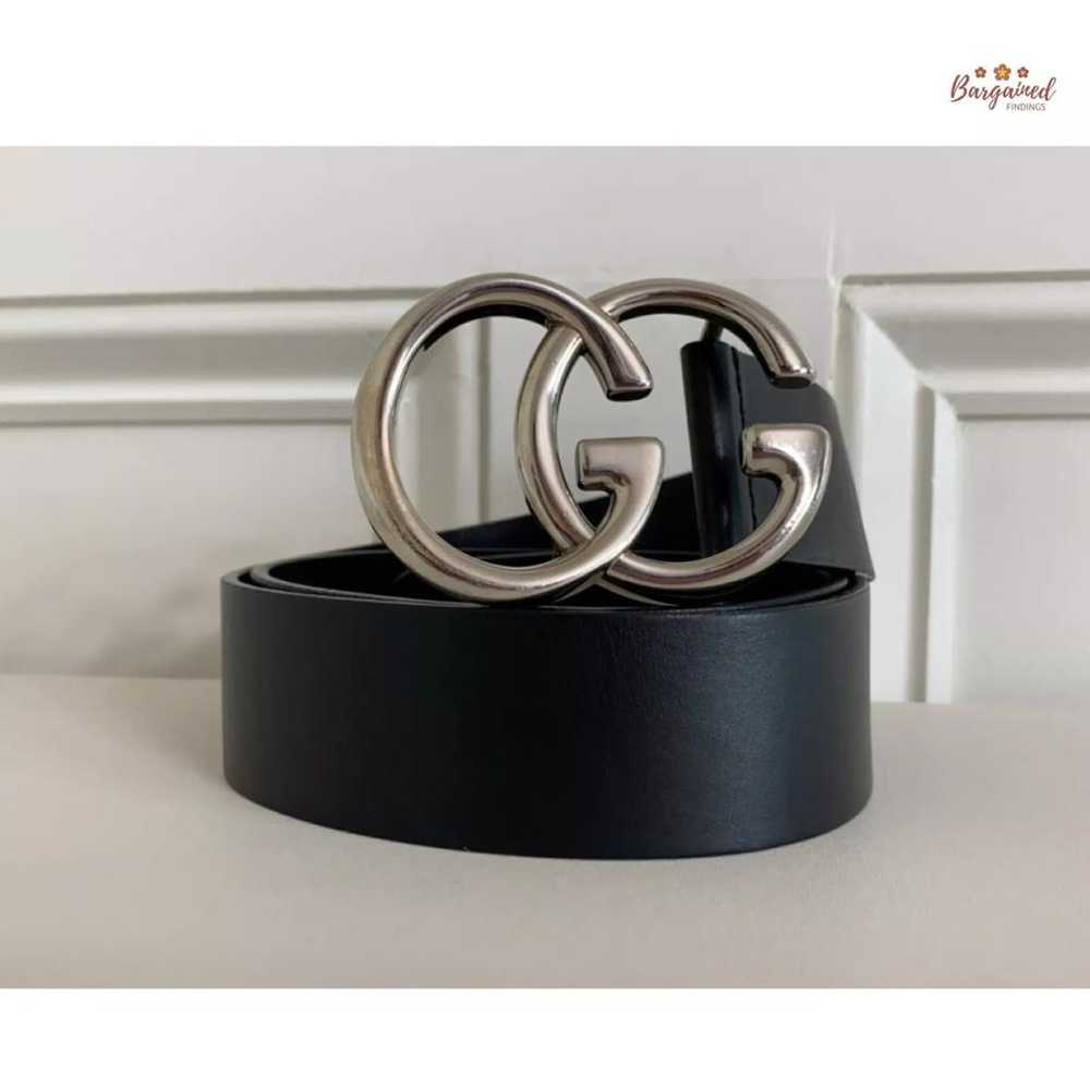 Gucci Gg Buckle leather belt - image 12