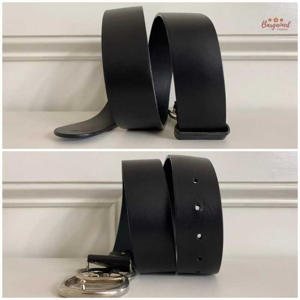 Gucci Gg Buckle leather belt - image 8