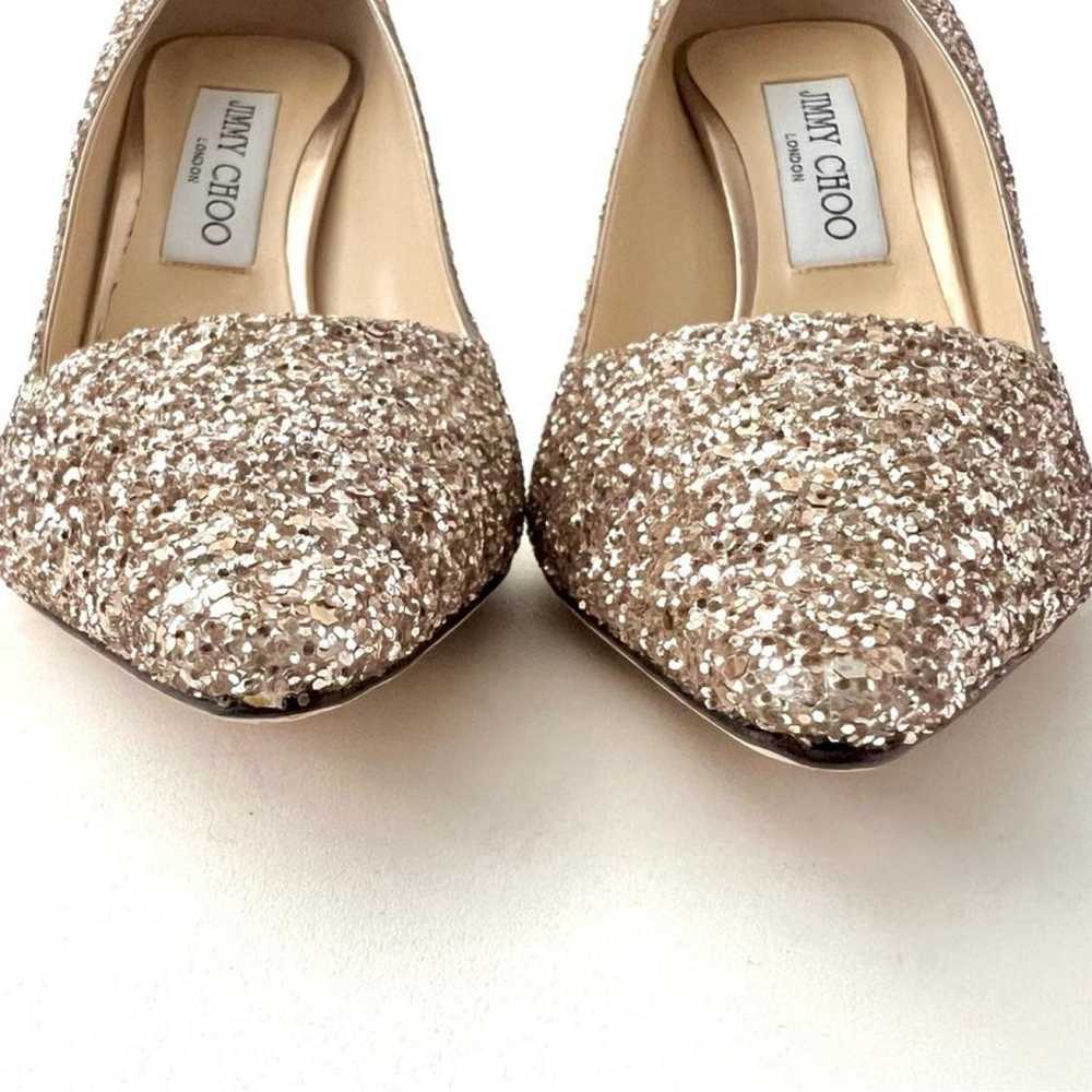 Jimmy Choo Glitter heels - image 7