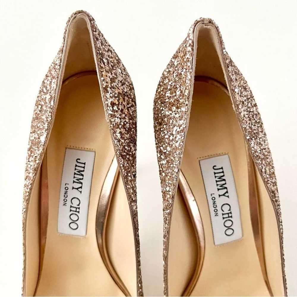 Jimmy Choo Glitter heels - image 8