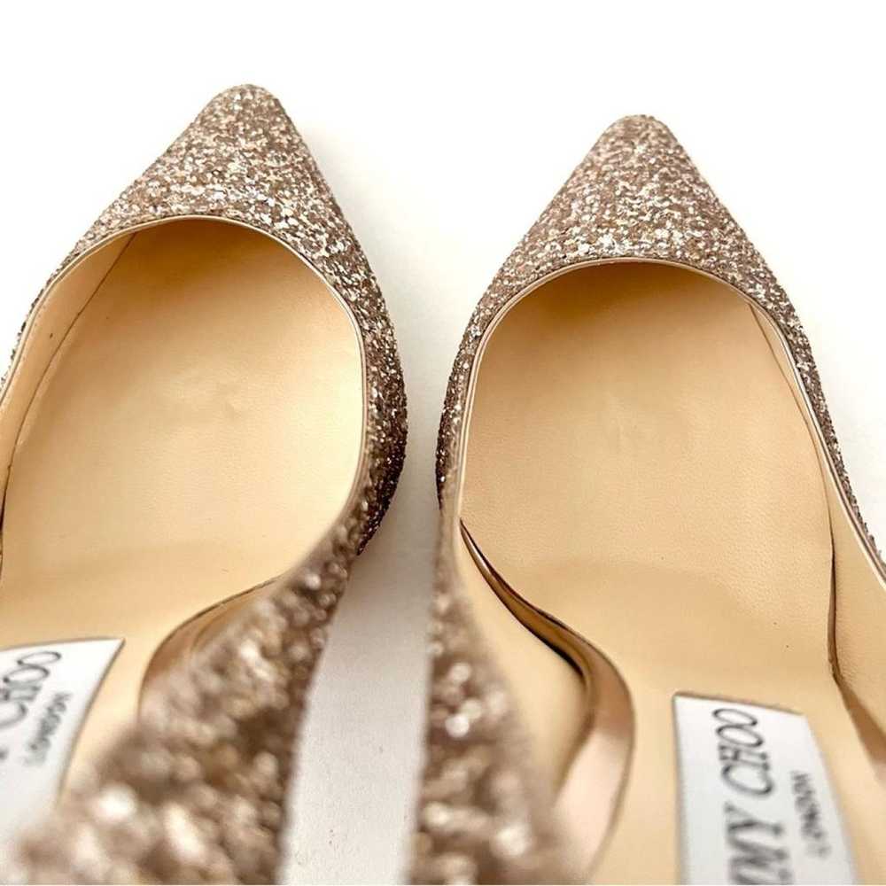 Jimmy Choo Glitter heels - image 9