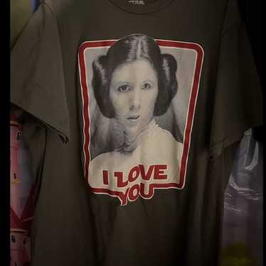 Star Wars Princess Leia I Love You Walt Disney Pa… - image 1