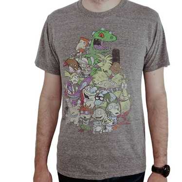 Men's Retro Nickelodeon Graphic T-Shirt Medium