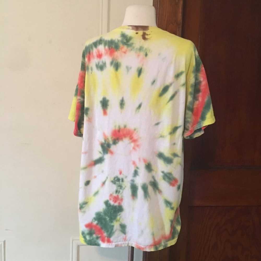 2013 Bob Marley Tribute Band ONE DROP tie-dye T-S… - image 3
