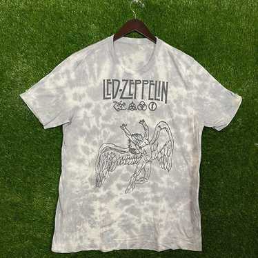 Rock band Led Zeppelin tie-dye T-shirt size XL - image 1