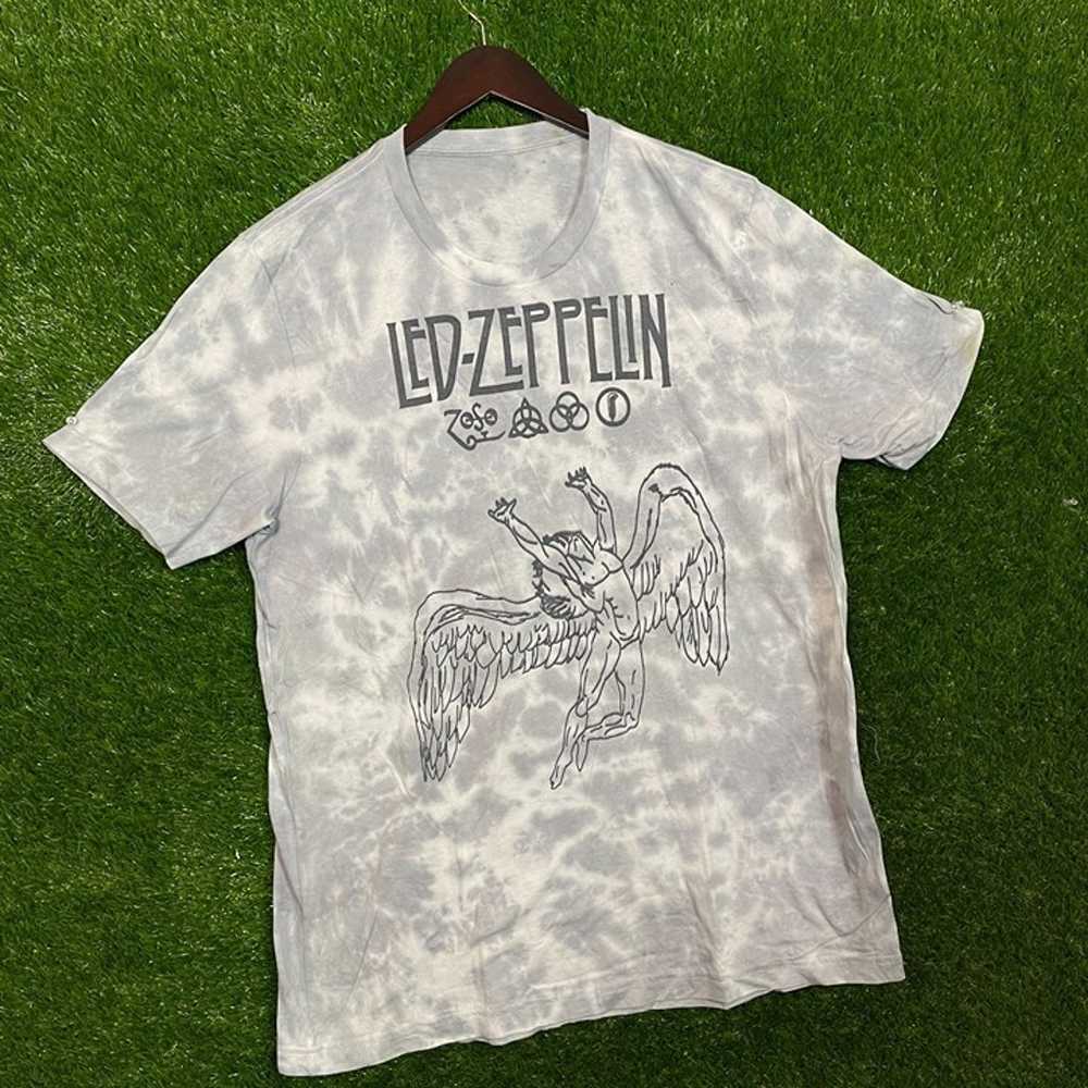 Rock band Led Zeppelin tie-dye T-shirt size XL - image 2