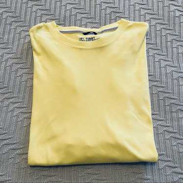 Tommy Hilfiger solid yellow tee