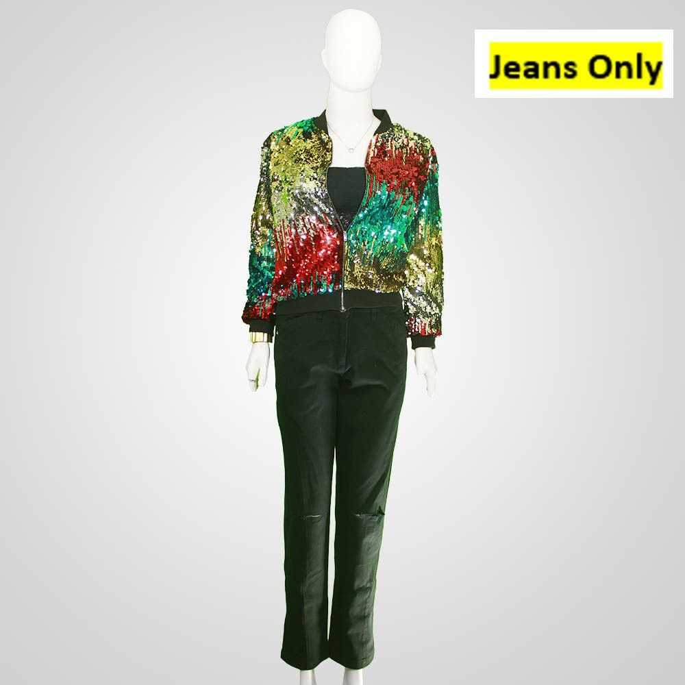 The Unbranded Brand Stylish Vintage Black Jeans, … - image 1