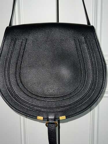 Chloe Chloe Marcie Saddle Bag (Grained Leather)