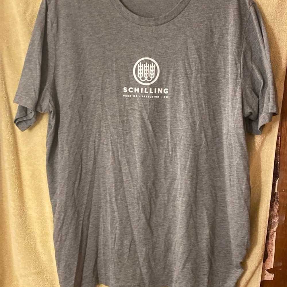 schilling beer company t shirt - image 1