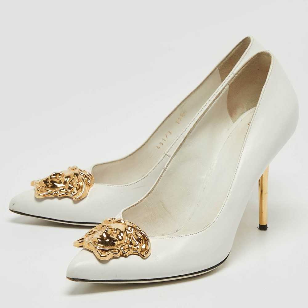 Versace Leather heels - image 2