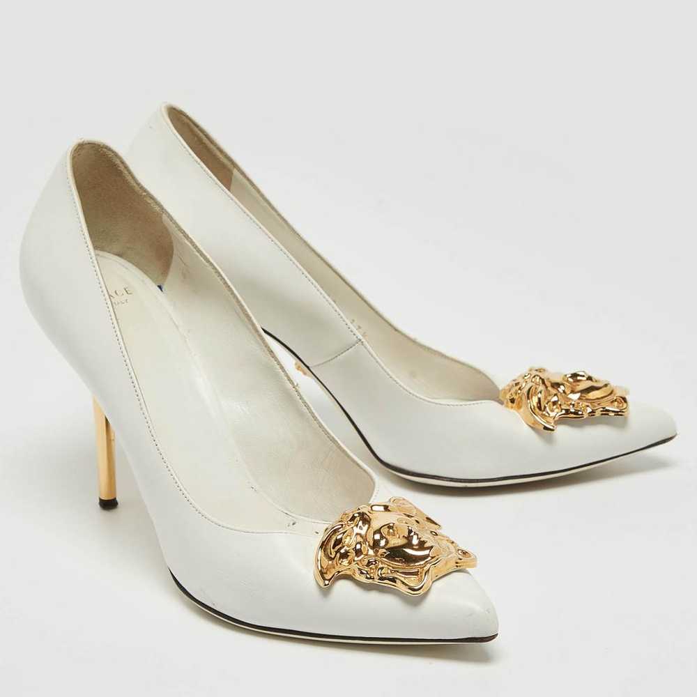Versace Leather heels - image 3
