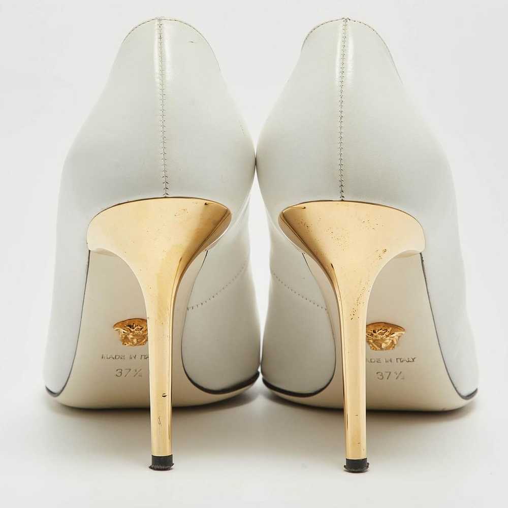Versace Leather heels - image 4